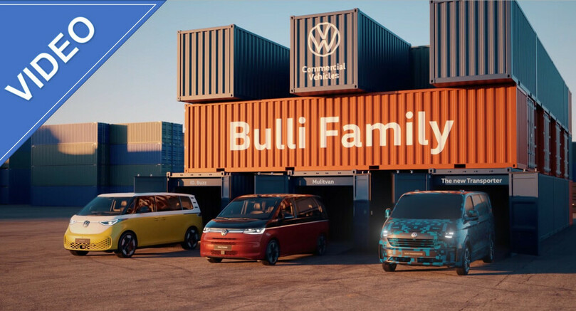 VW Transporter komplettiert Bulli-Trio