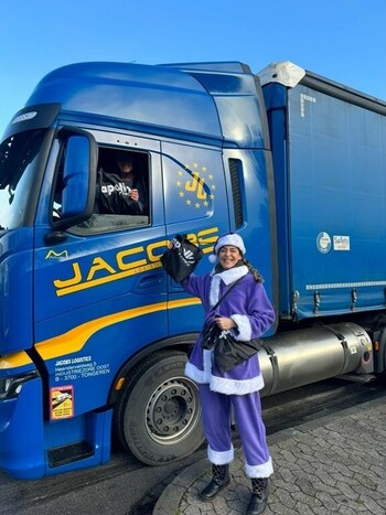 Bescherung für Trucker im Weihnachtsstress