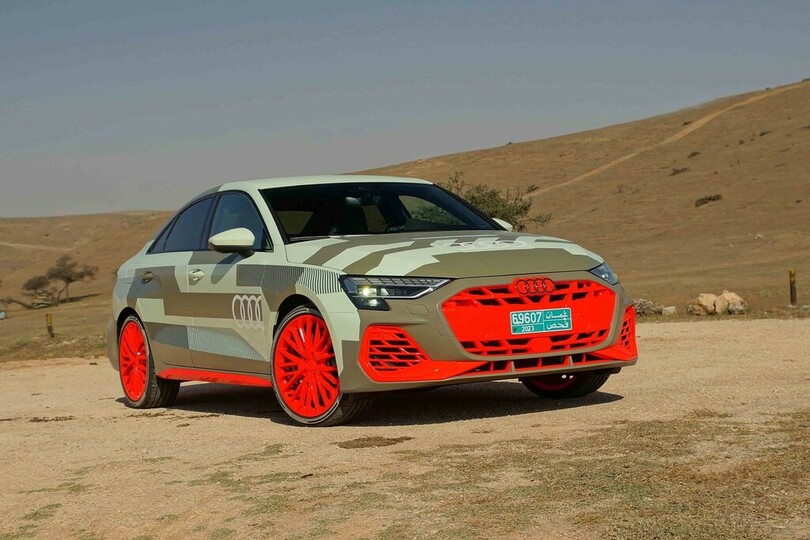 Audi S3: Fahrt mit dem Prototyp