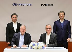 Hyundai-Iveco-Partnerschaft  - Kooperation auch bei schweren E-Lkw 