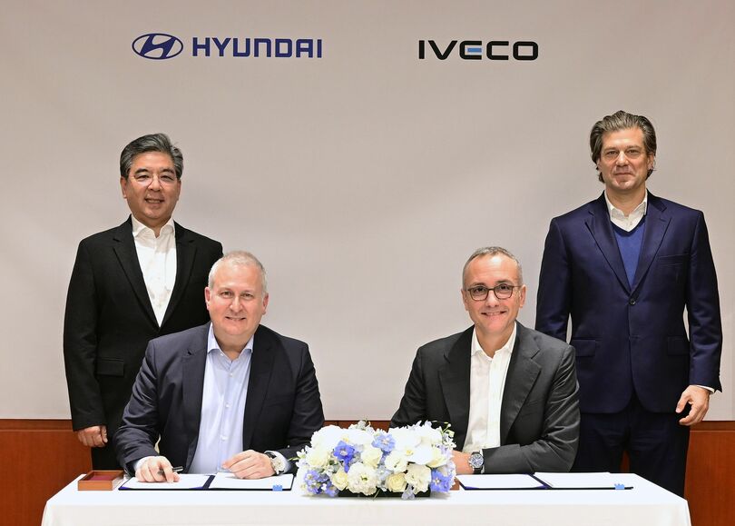 Hyundai-Iveco-Partnerschaft  - Kooperation auch bei schweren E-Lkw 