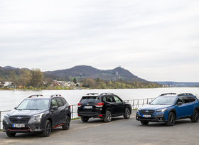 Subaru Forester und Outback   - Sondermodelle mit farblichen Akzenten 