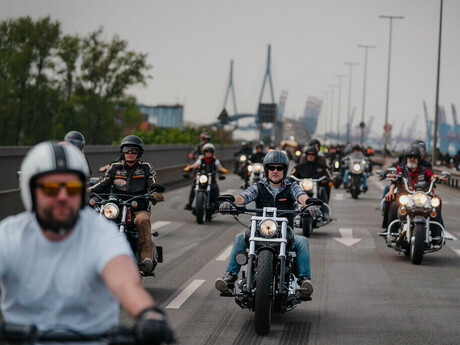 Hamburg wird wieder Harley-Hochburg