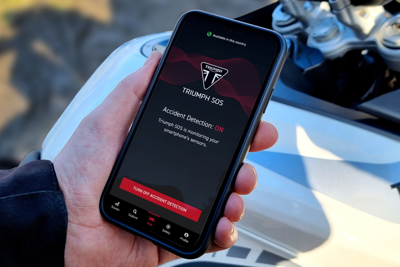 SOS-App für Motorräder