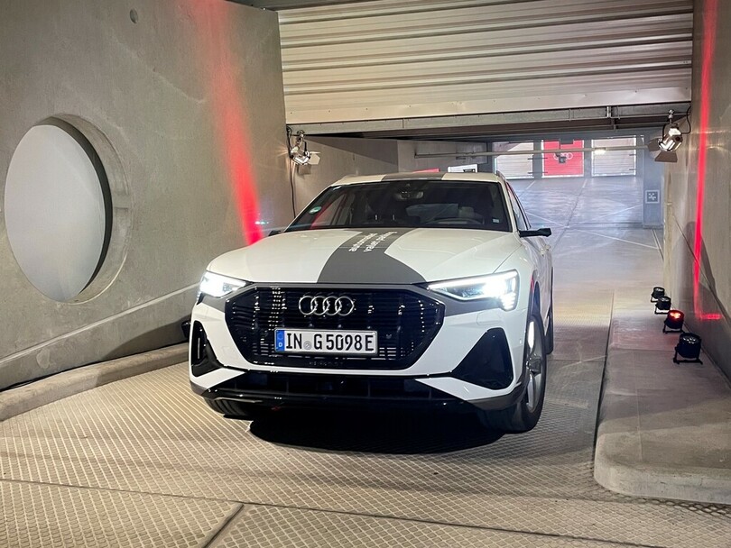 Audi zeigt Besuchern autonomes Parken 