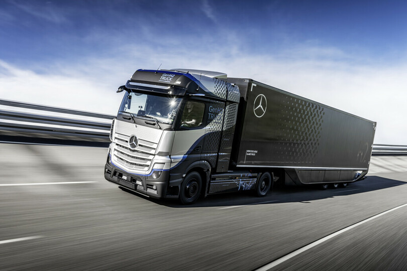 Daimler schickt Brennstoffzellen-Lkw auf die Straße