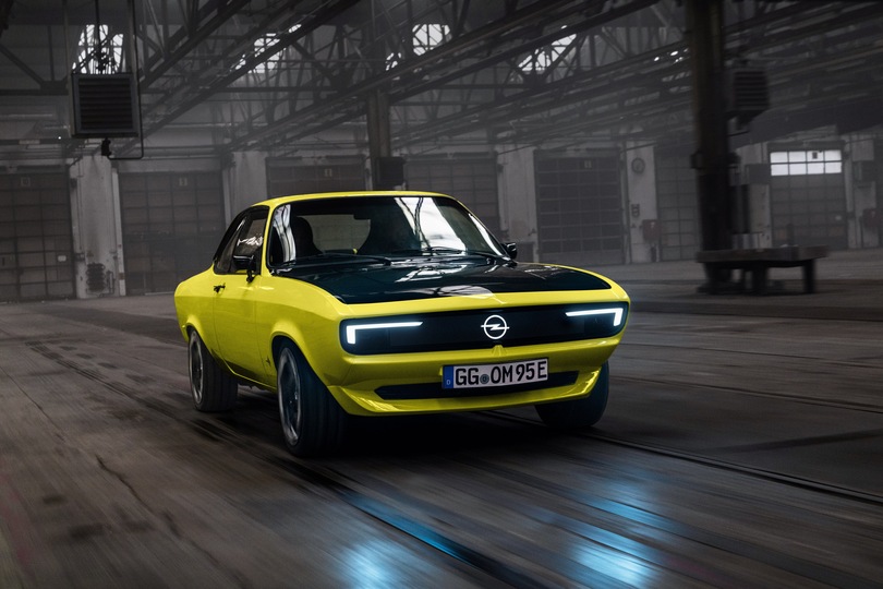 E-Cannonball 2021: Opel schickt den Strom-Manta ins Rennen
