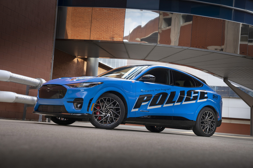 Ford Mustang Mach-E: Mit der Lizenz für Blaulicht