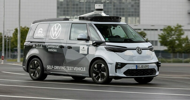 Selbstfahrender VW ID Buzz AD soll individuelle Mobilität verändern