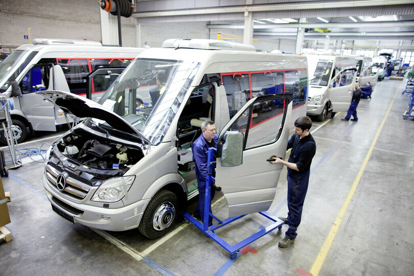 Daimler verkauft sein Minibus-Werk
