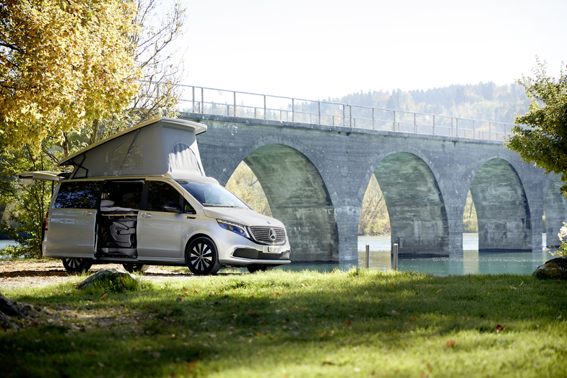 Mercedes EQV als Elektro-Camper