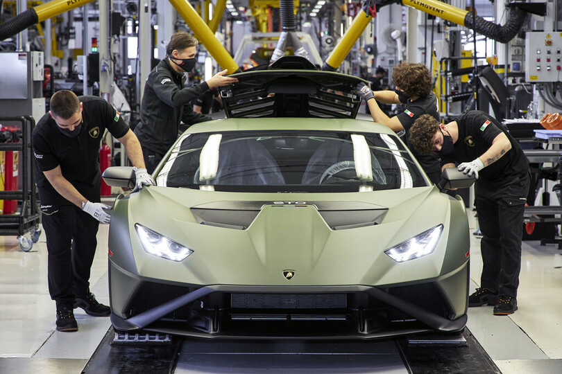 Über 8400 neue Lamborghini
