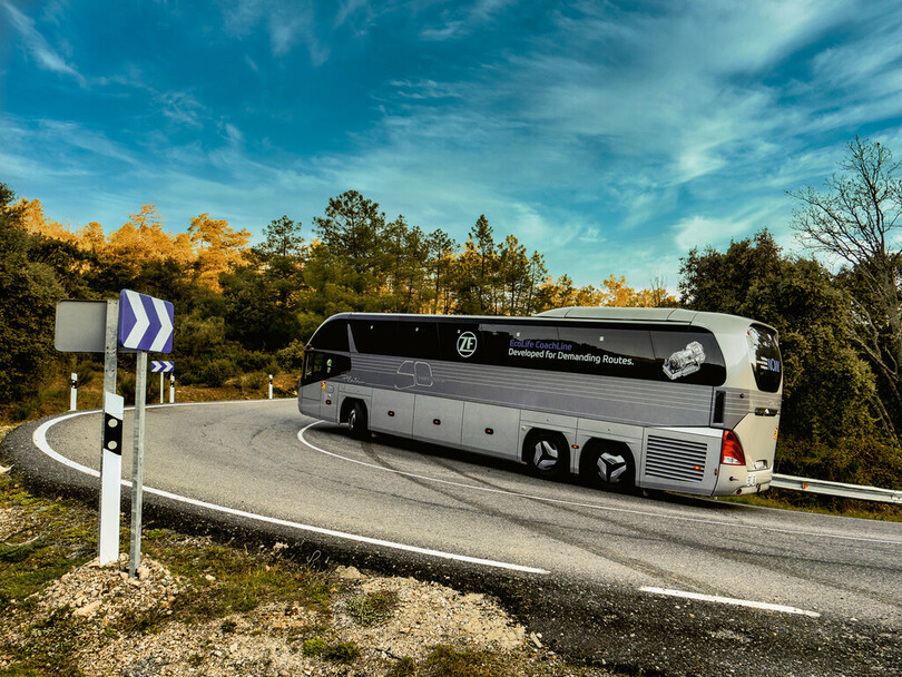 Reisebusgetriebe von ZF sparsamer