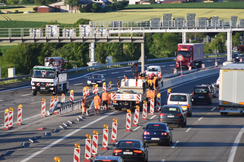 Autobahn-Baustellen: Potenziertes Risiko