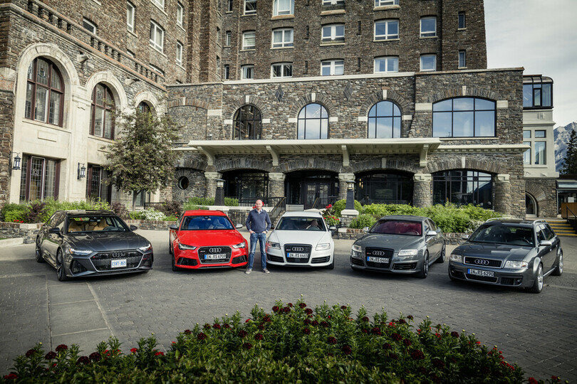 Audi RS 6: Vier Generationen Hochleistung
