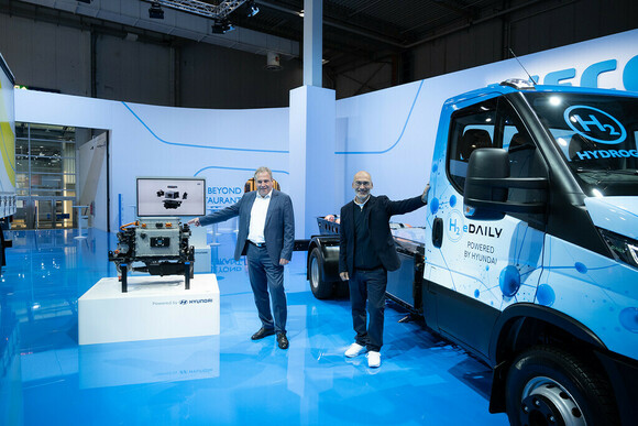 Hannover 2022: Iveco und Hyundai zeigen Brennstoffzellen-Daily