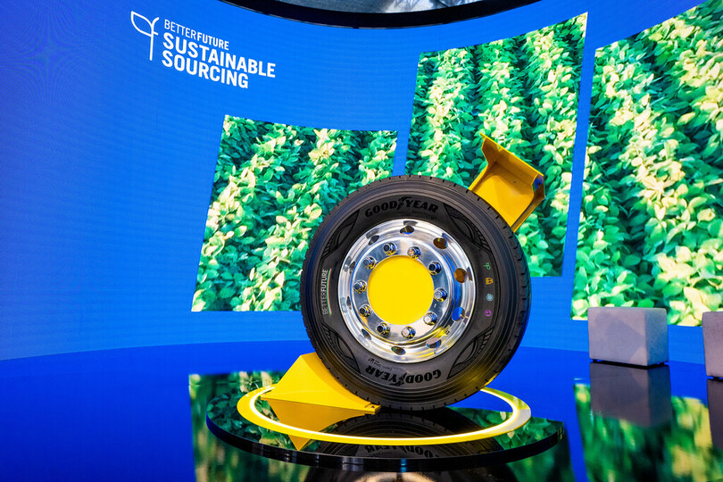 Hannover 2022: Goodyear präsentiert Reifen mit nachhaltigen Materialien