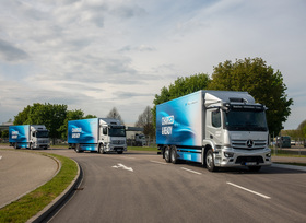 Mercedes-Benz Trucks auf eActros-Vertriebstour