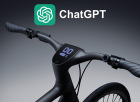Fahrradcomputer integriert ChatGPT - Routenplan mit KI