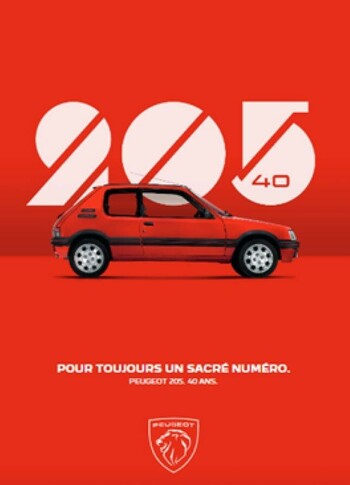 Der Peugeot 205 wird 40 Jahre alt Der Peugeot 205 wird 40 Jahre alt