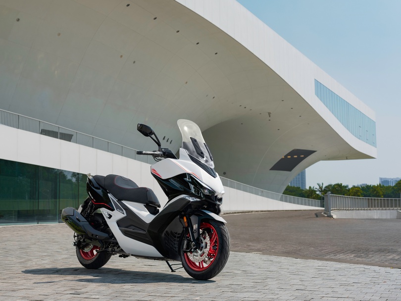 Sondermodell Kymco Xciting VS 400i - Sportiver und bunter