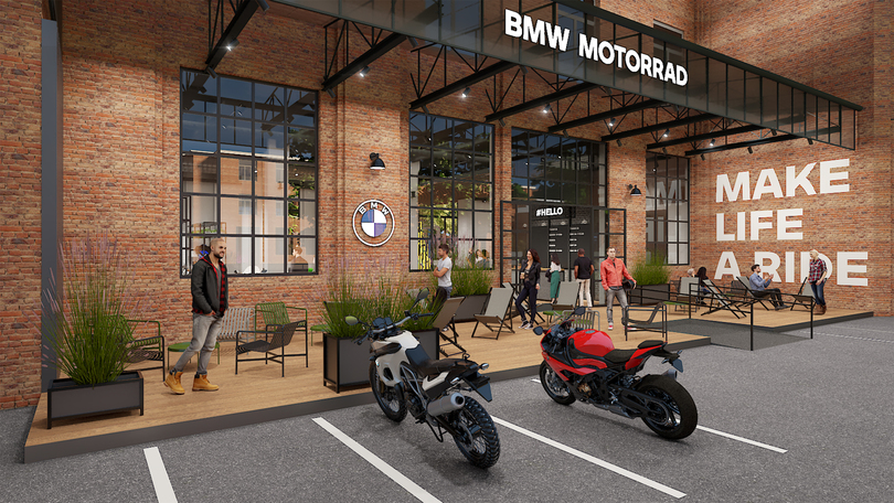 BMW Motorrad Welt - Eröffnung im September BMW Motorrad Welt - Eröffnung im September