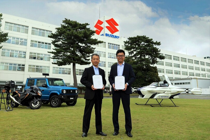 Suzuki plant fliegende Autos