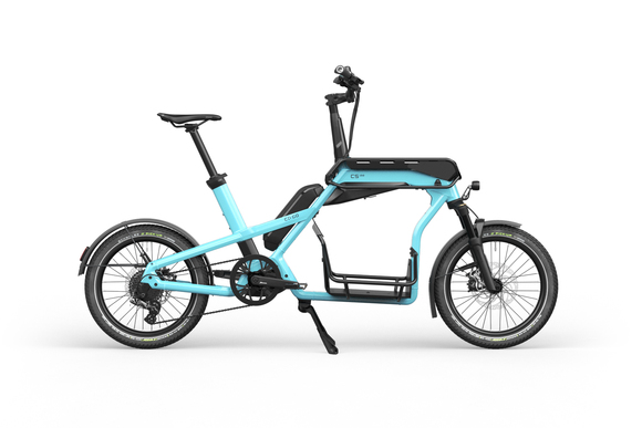 E-Lastenrad Ca Go CS - Handlicher Tieflader 