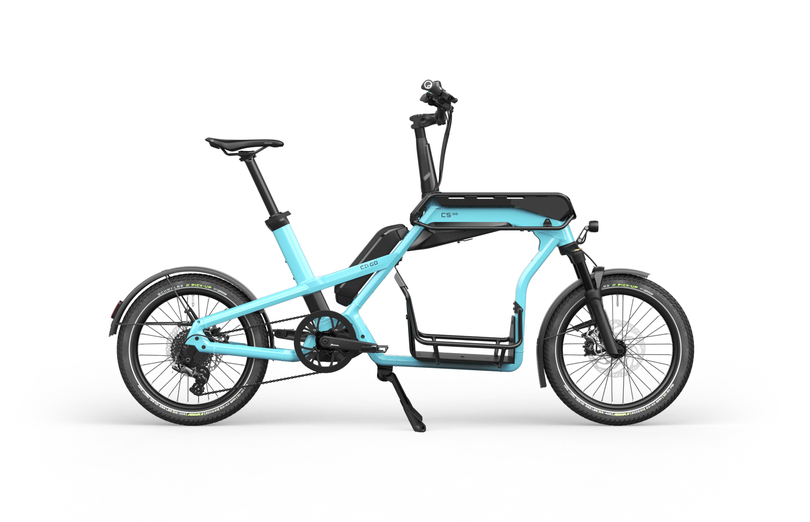 E-Lastenrad Ca Go CS - Handlicher Tieflader 