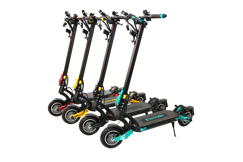 E-Scooter IO Hawk Nine - Optional mit Allradantrieb