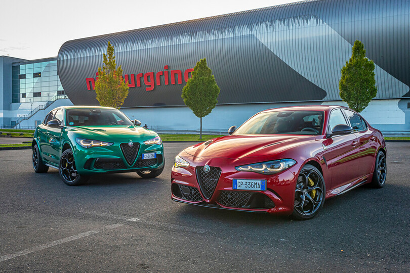 Alfa Romeo Giulia und Stelvio Quadrifoglio: Dezentes Lifting