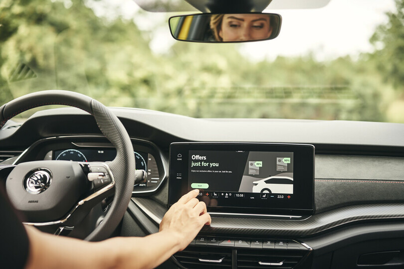Skodas In-Car-App: Rabatte auf Knopfdruck 