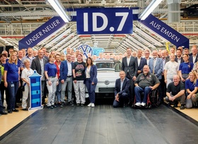 Volkswagen fährt Produktion des ID.7 hoch