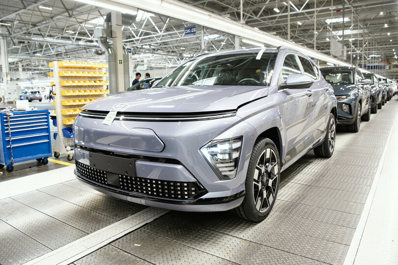 Produktion des neuen Hyundai Kona Elektro in Tschechien angelaufen