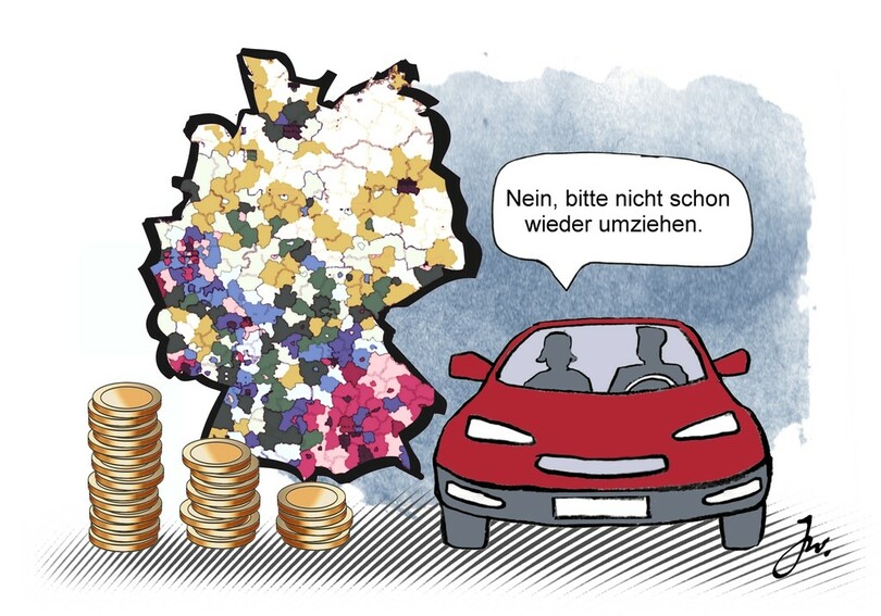 In Berlin liegen die Kfz-Schäden fast 40 Prozent über dem Schnitt
