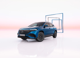 Mercedes EQA und EQB aufgehübscht