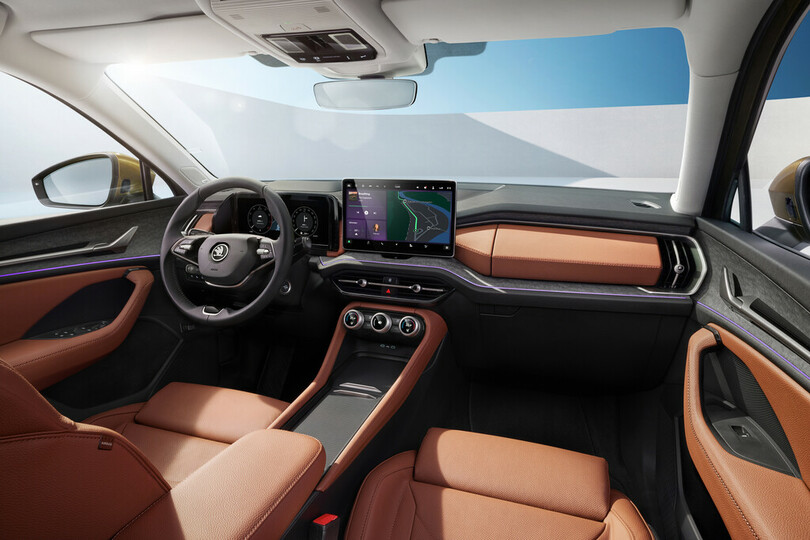 Skoda gibt Einblick ins Interieur von Kodiaq und Superb