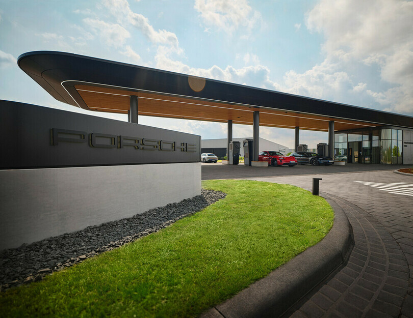 In Bingen startet Porsche in die schöne neue Welt des Stromtankens