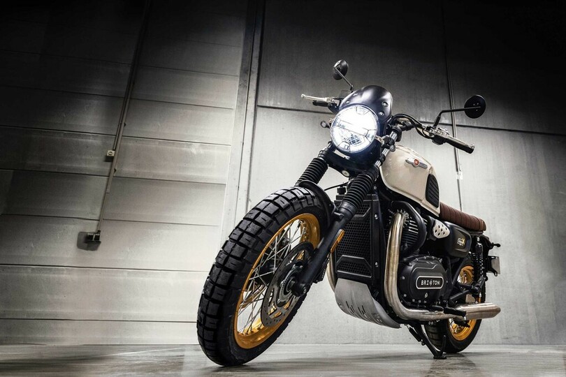 Brixton Cromwell 1200 nun auch als Scrambler