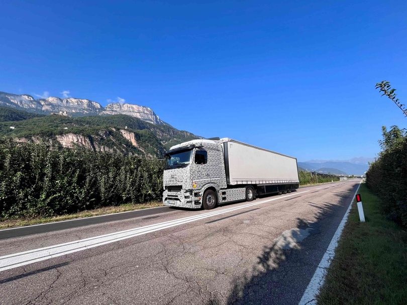 Prototyp des eActros 600 elektrisiert Prototyp des eActros 600 elektrisiert
