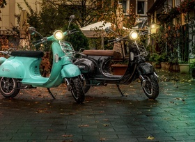 Mit dem Elektro-Roller sicher durch Herbst und Winter