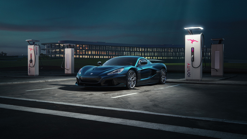 Mit dem Rimac Nevera kostenlos bei Ionity laden Mit dem Rimac Nevera kostenlos bei Ionity laden