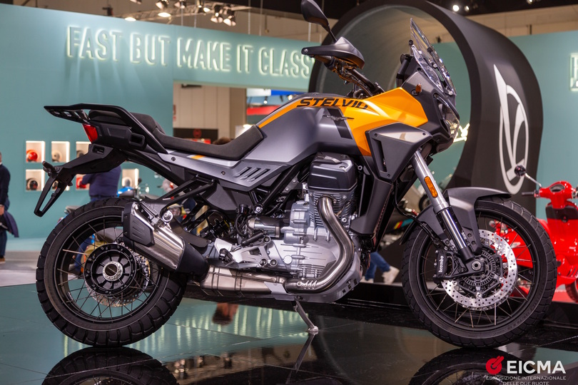 Moto Guzzi Stelvio - Tradition und Moderne