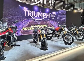 Triumph zeigt seine Neuheiten vorab