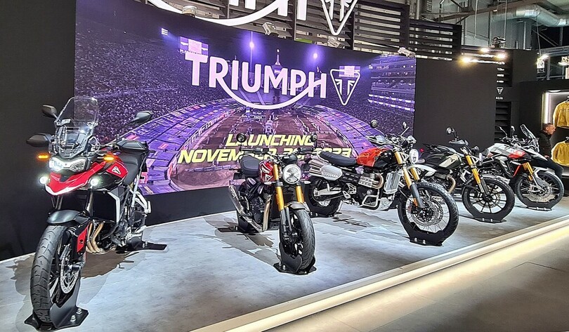 Triumph zeigt seine Neuheiten vorab