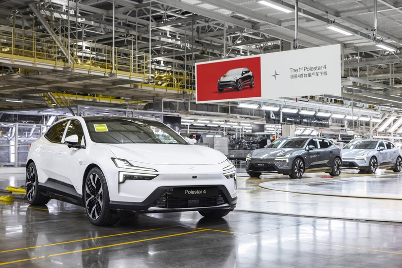 Polestar 4 geht an den Start Polestar 4 geht an den Start
