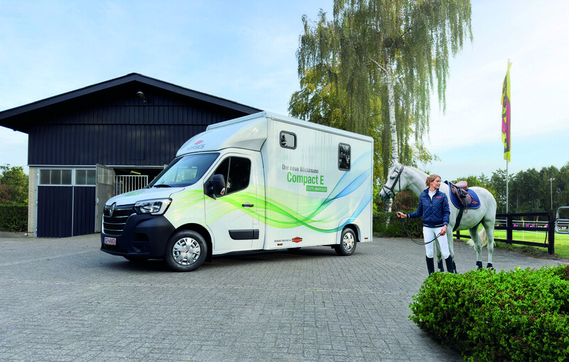 Die E-Mobilität erreicht den Pferdetransport Die E-Mobilität erreicht den Pferdetransport