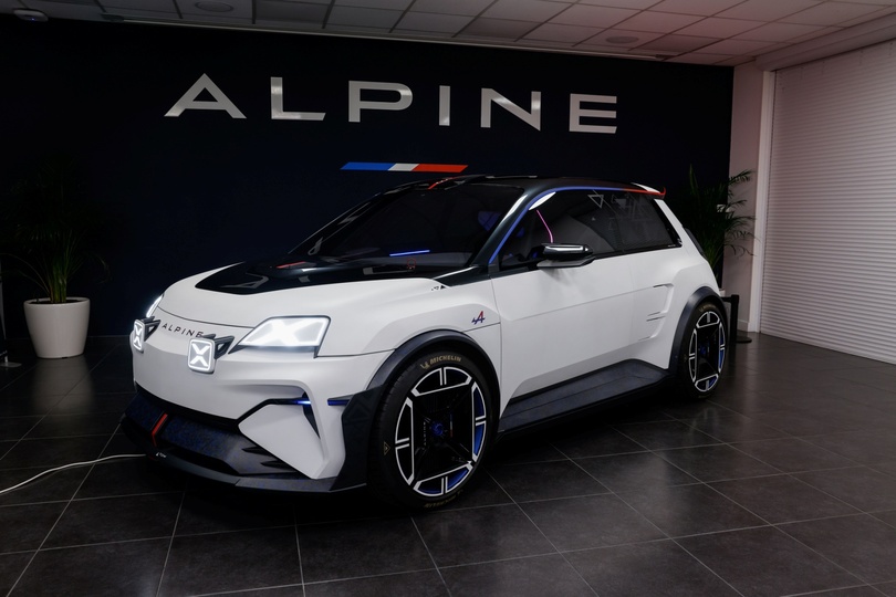 Alpine unter Strom
