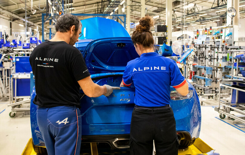 Alpine-Werksbesichtigung in Dieppe: In der Ruhe liegt die Kraft Alpine-Werksbesichtigung in Dieppe: In der Ruhe liegt die Kraft