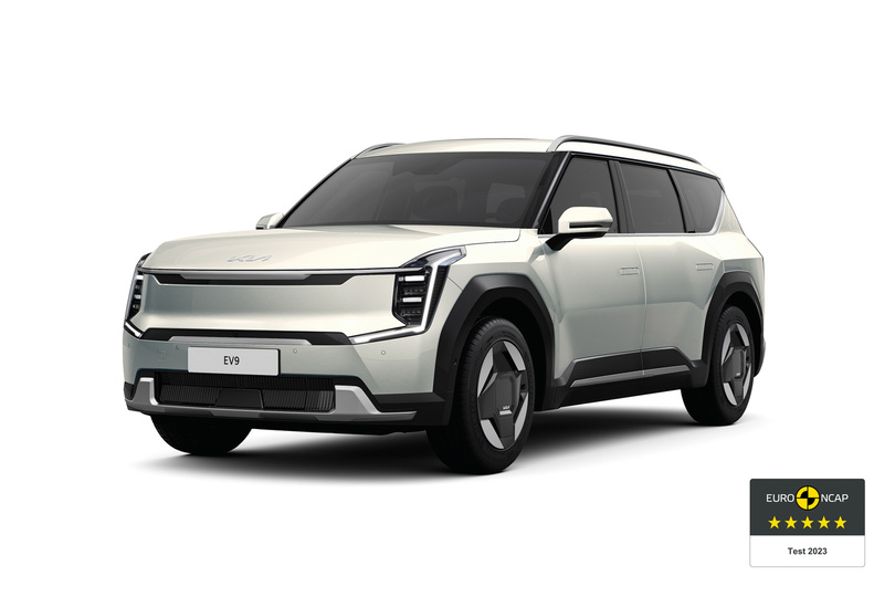 Kia glänzt mit dem EV9 beim Euro NCAP Kia glänzt mit dem EV9 beim Euro NCAP